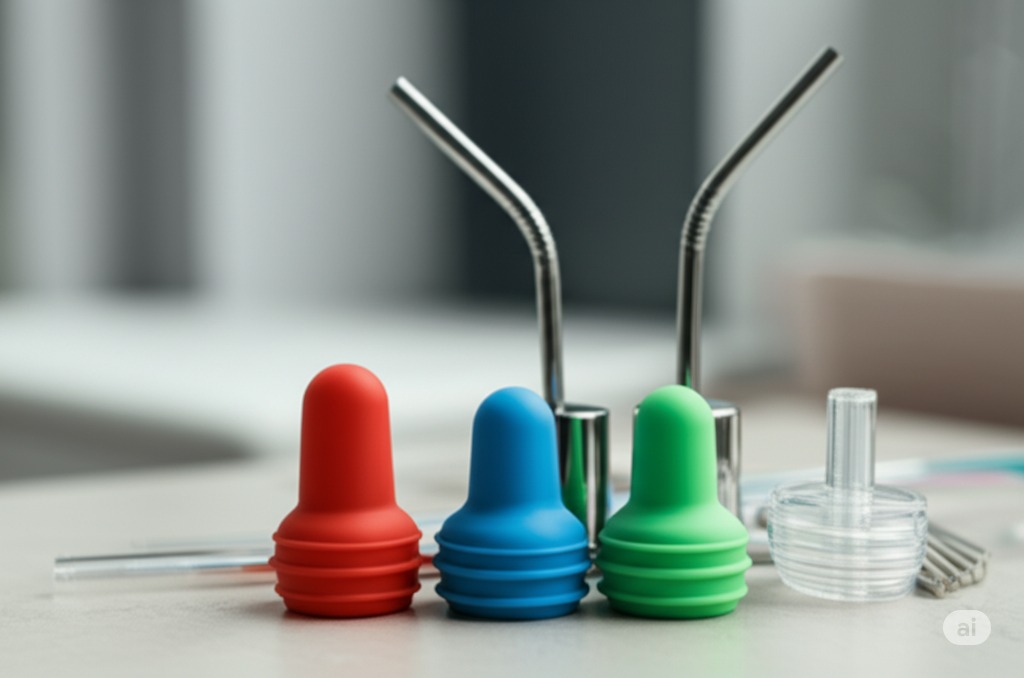 Where to Buy Straws with Caps On?