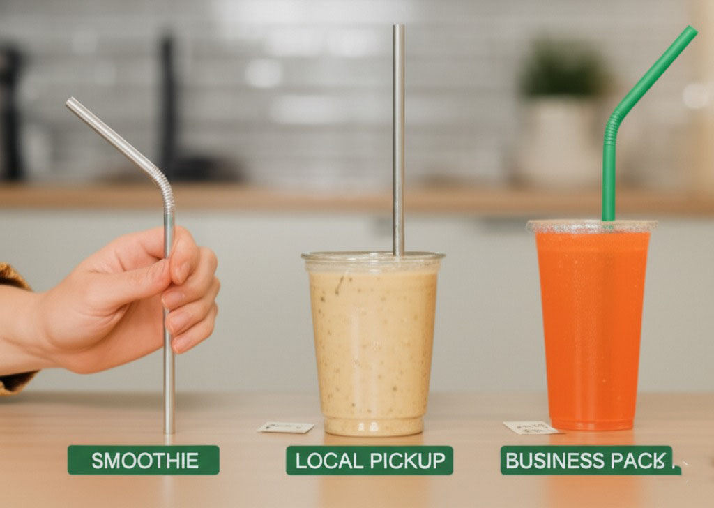 Flexible vs rigid straw designs