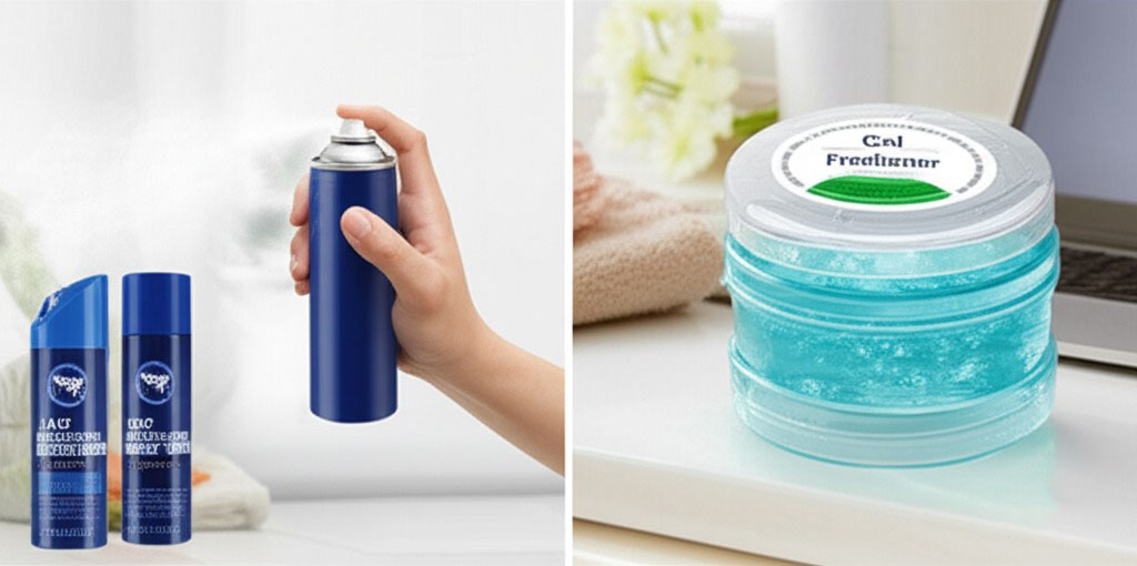 Spray vs Gel Air Fresheners