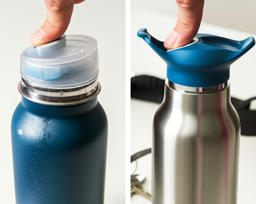 Silicone vs plastic caps