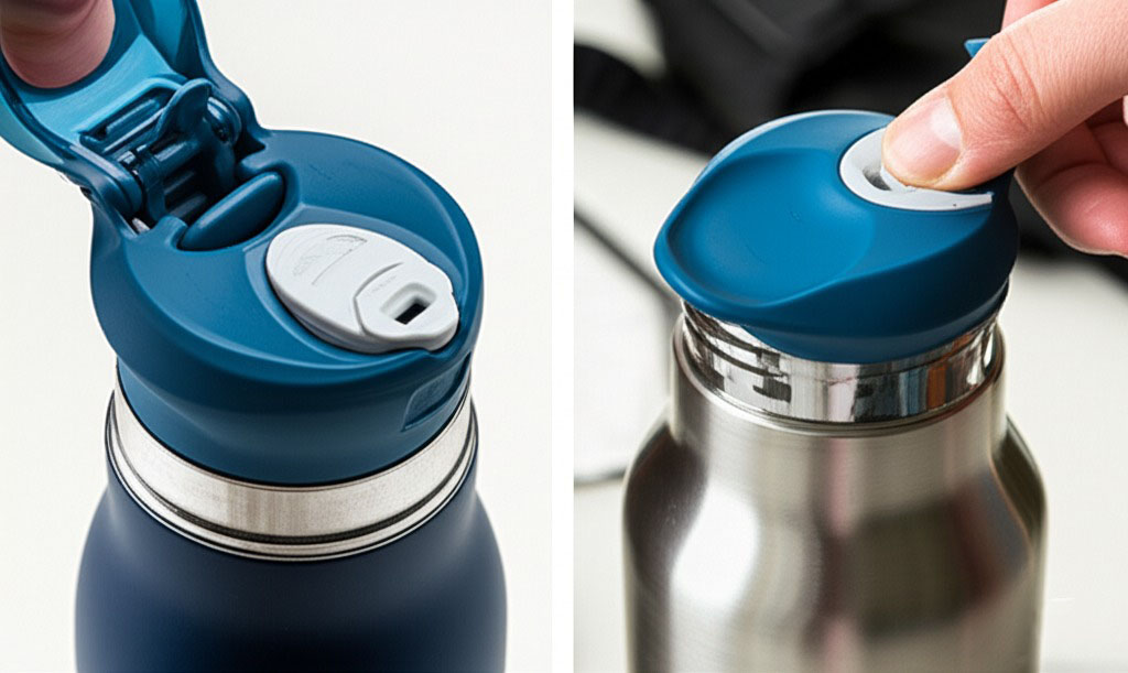 Flip-top vs plug-style caps