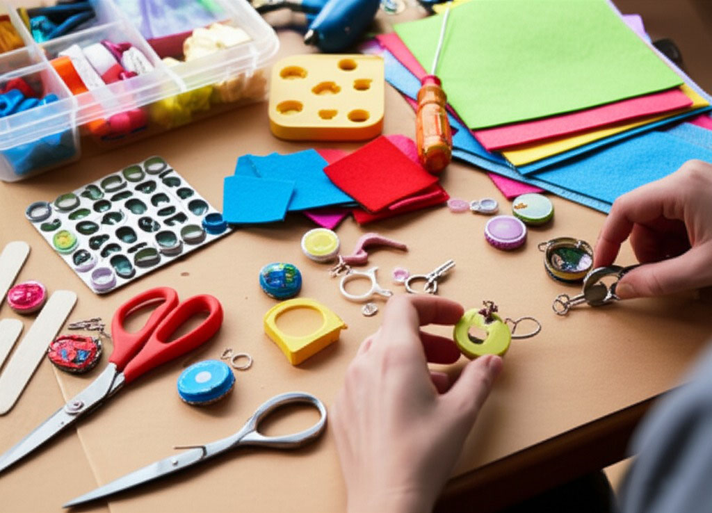 Budget-Friendly Materials for DIY Keychains