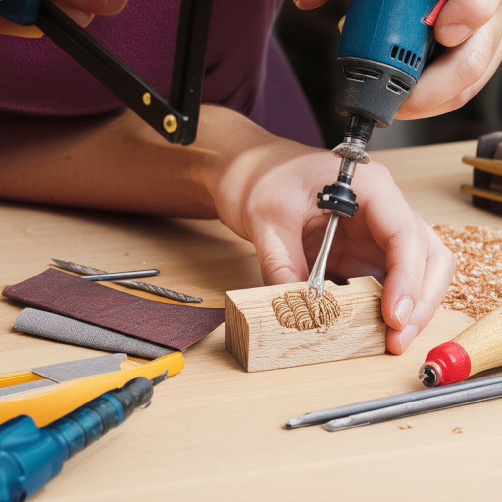 Best Tools for Crafting Wooden Keychains