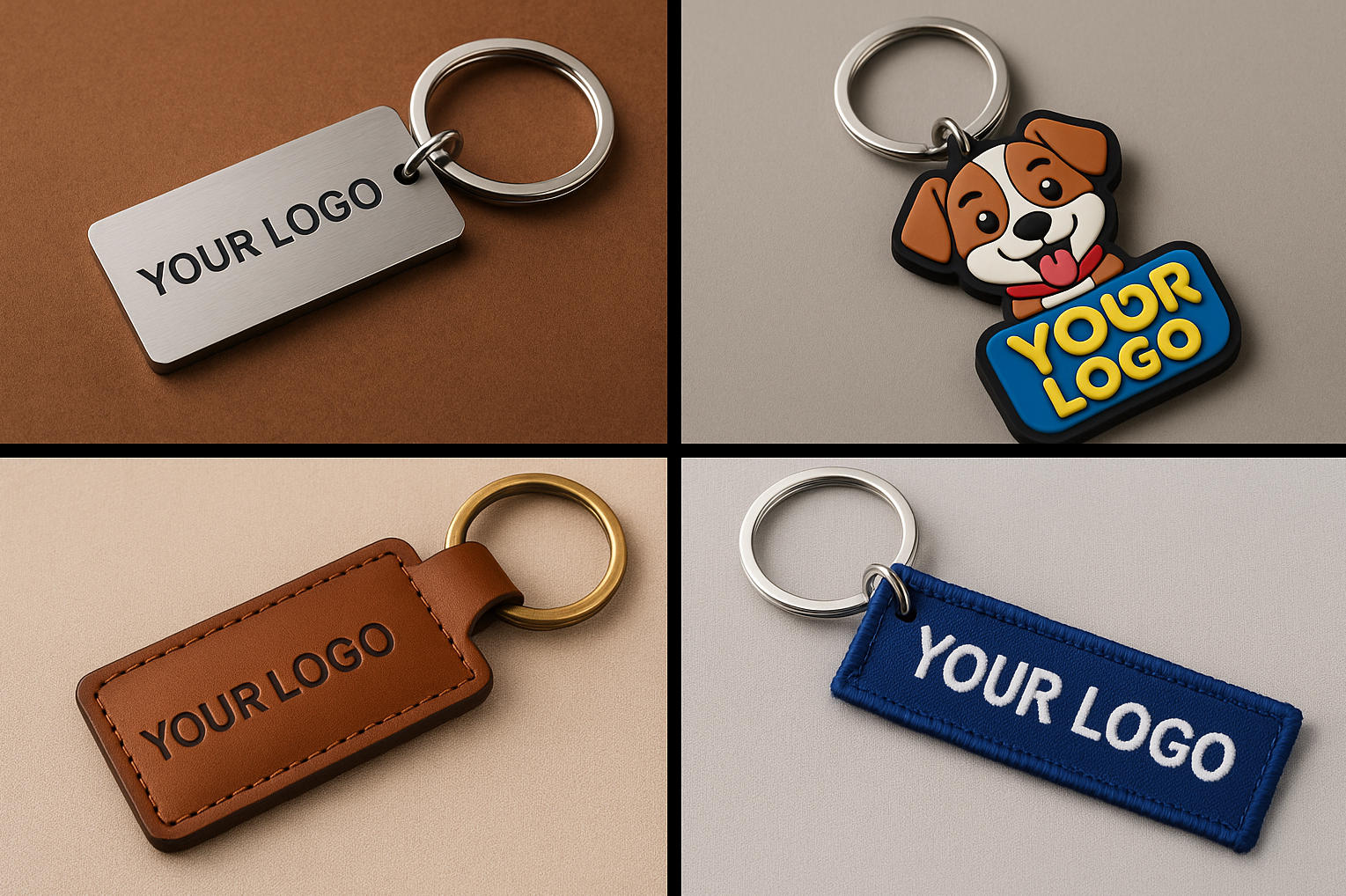 Types of custom keychains