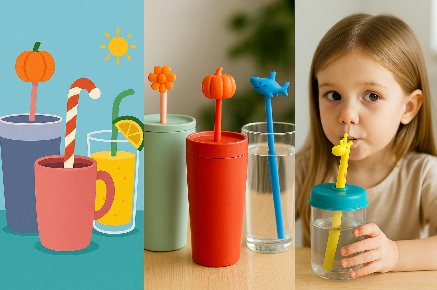 Are decorative straw toppers purely for looks?