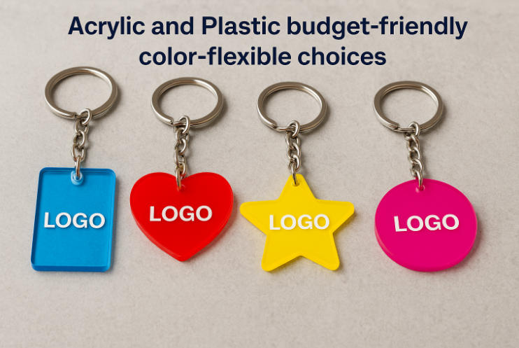 Acrylic and Plastic budget-friendly color-flexible choices