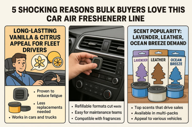 5 Shocking Reasons Bulk Buyers Love This Car Air Freshener Line
