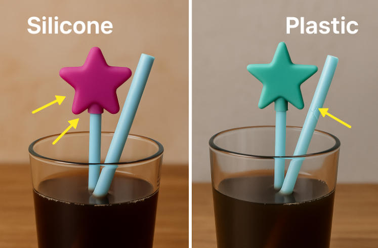 Silicone Straw Toppers vs. Plastic Alternatives: Which Wins?