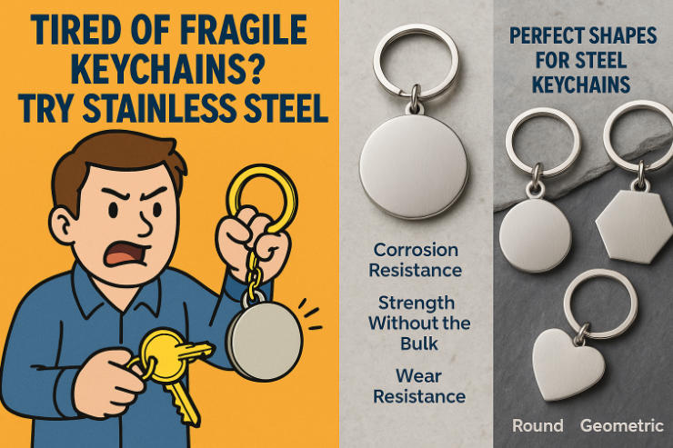 Tired of Fragile Keychains? Try Stainless Steel