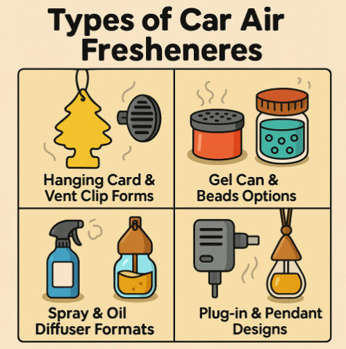 Types of Car Air Fresheners