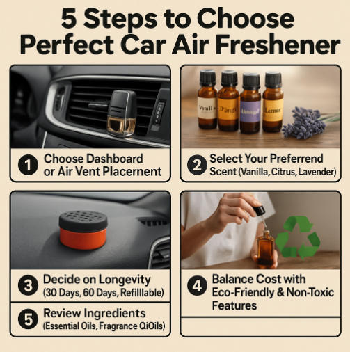 5 Steps to Choose the Perfect Car Air Freshener