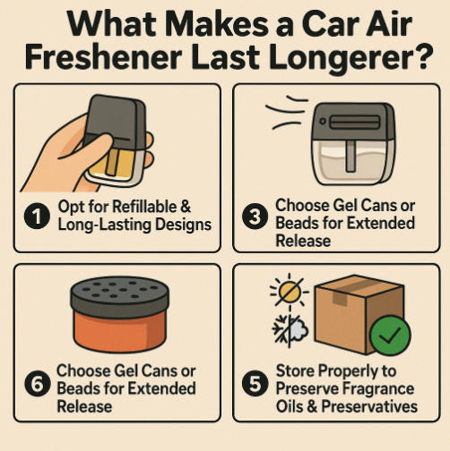 What Makes a Car Air Freshener Last Longer?