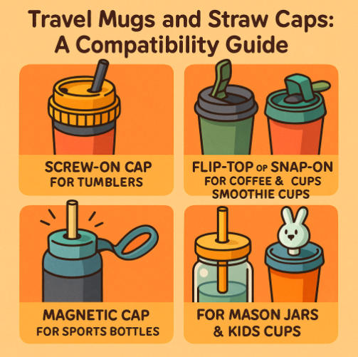 Travel Mugs and Straw Caps: A Compatibility Guide