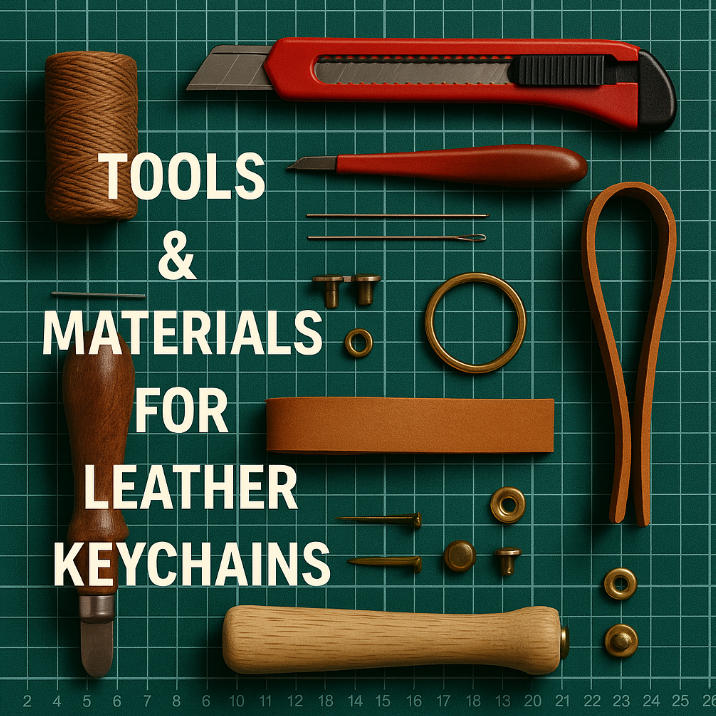 What Tools and Materials Are Needed for Leather Keychains?