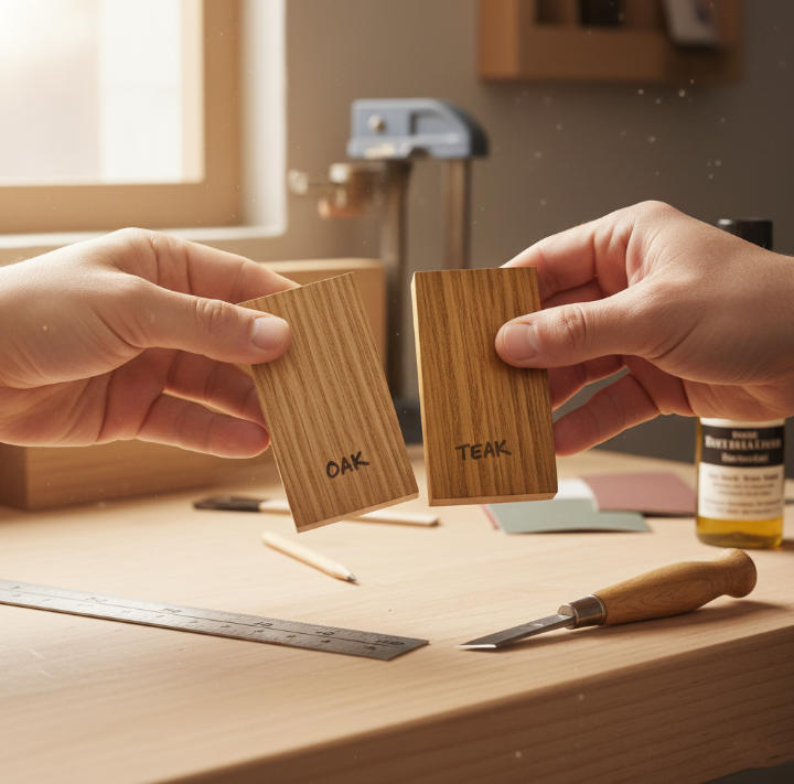 Selecting Between Oak and Teak Wood Bases