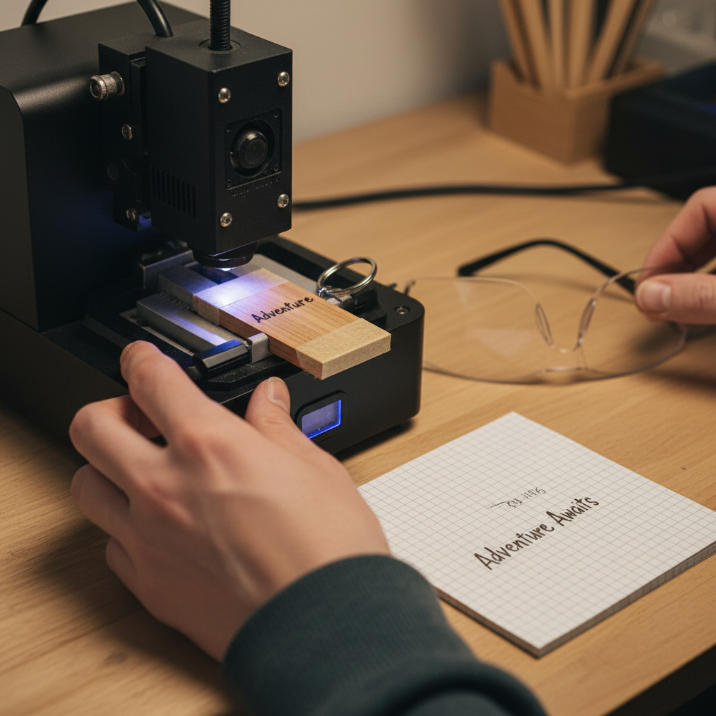 Engraving Personalized Messages with Laser or Manual Tools