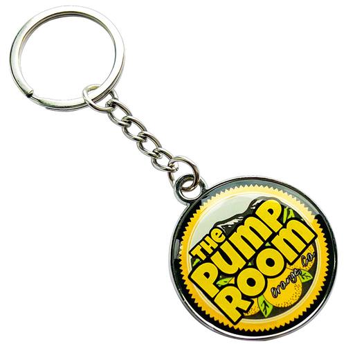 Custom Double-Sided Metal Keyring | Promotional Branding Gift