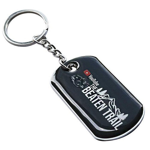 Custom Metal Dog Tag Keychains – Personalised Gifts with Premium Doming