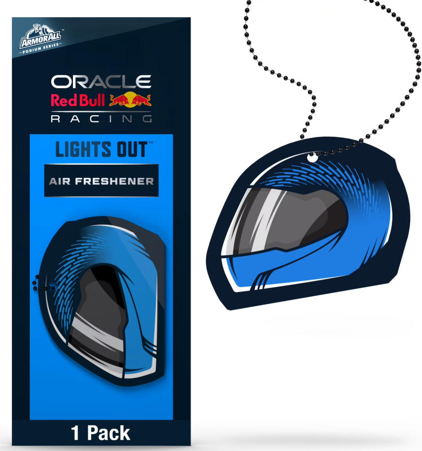 Armor All Red Bull Racing Car Air Freshener – Lights Out Scent